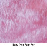 Baby Pink Faux Fur Fabric